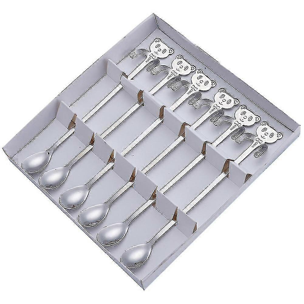 Tableware Spoon Gift Boxed Creative Cartoon Stirring Spoon, A
