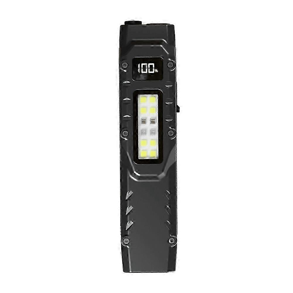 Multi-function Mini LED Flashlight USB Rechargeable Bright Light