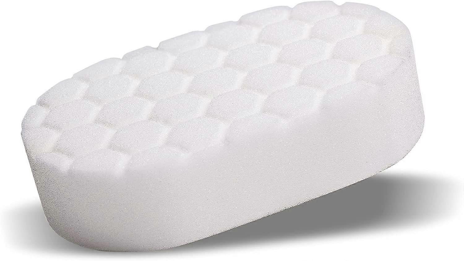 Medium Cut handapplicatorpad, wit (2,8 "x 4,9" x 1")