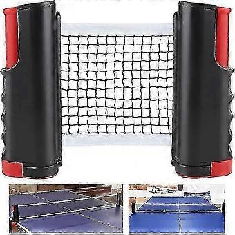 Tischtennisnetze Tischtennisnetze verstellbar einziehbares Netz Ping Pong Ersatznetz beweglich