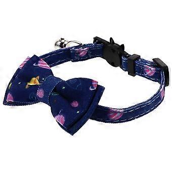 Kitten Collar Colorful Cat Collar for Pet with Detachable Bowtie