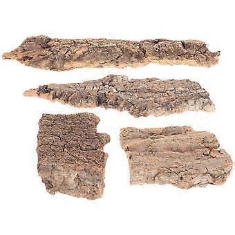 4Pcs Haustier Reptil Rinde Klettern Baum Dekor Terrarium Baum Rinde Dekor Reptil Verstecken Klettern