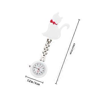 1pc Adorable Hanging Watch Nurse Pocket Brooch Universal Quartz Pocket Watch