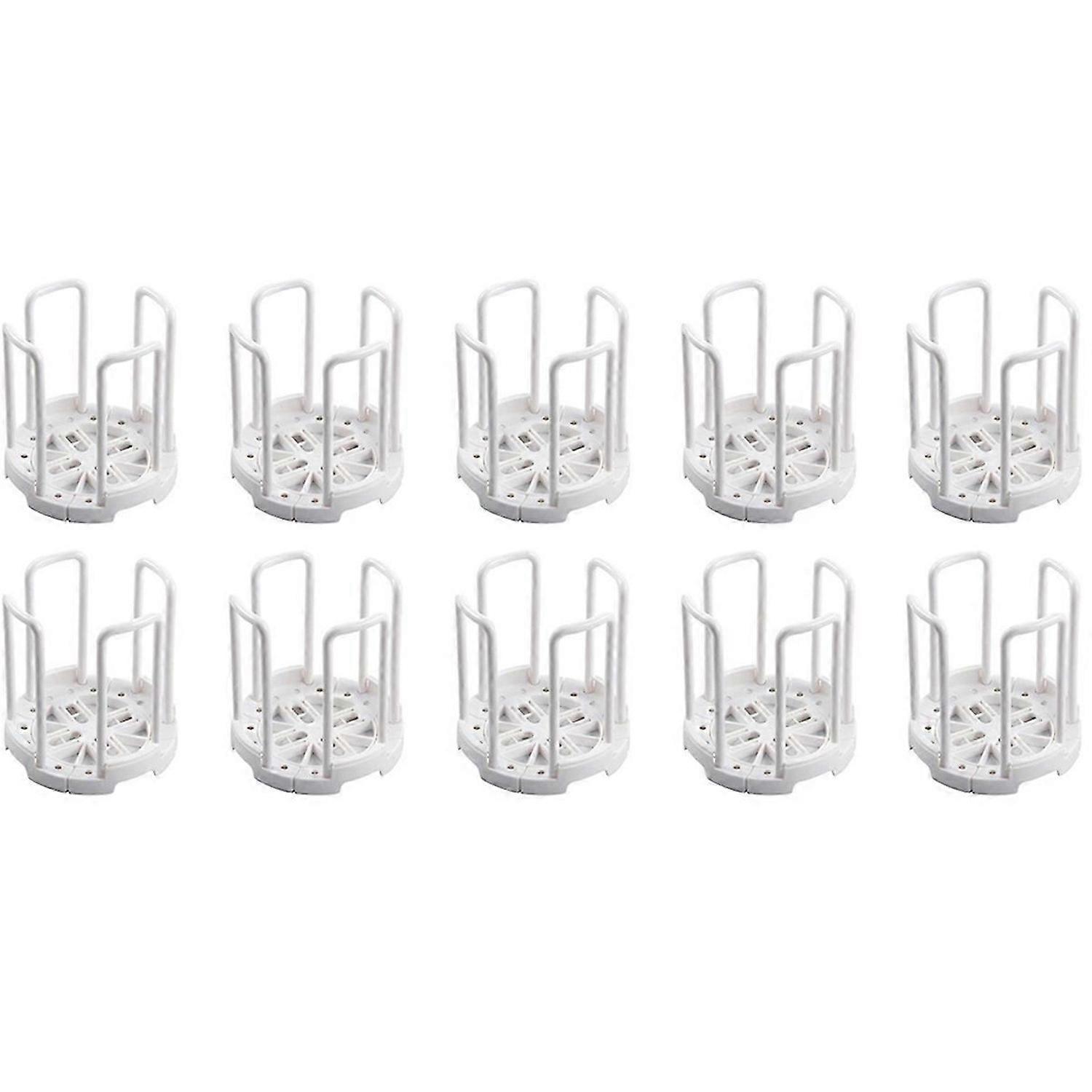 Retractable Desktop Dish Rack Dish Storage Rack Storage Rack White