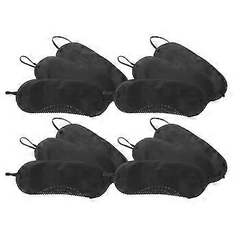12 stks Party Game Eye Mask met verstelbare riem Zachte comfortabele blinddoek voor bordspellen Feesten voor het verbeteren van de spelsfeer Universeel Small Blind