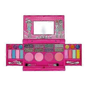 Children's Cosmetics Set Simulation Beauty Play House Toy with Storage Box for Girls Gift