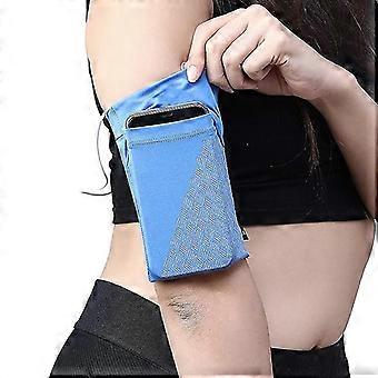 Course réfléchissante Brassard Sports Joggings Fitness Téléphone Bras Sac Résistant à l’Eau Carte Clé Mobile