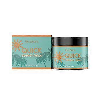 OceAura Tanning Moisturizing Body Cream, Outdoor Sunless Tanning Moisturizing Body Cream For Non-Greasy Wheat Skin