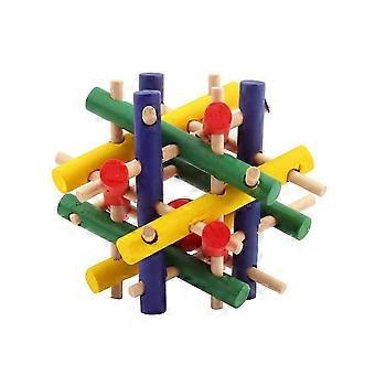 Jouet pour perroquet en bois, 3 jouets à mâcher résistants pour animaux de compagnie.