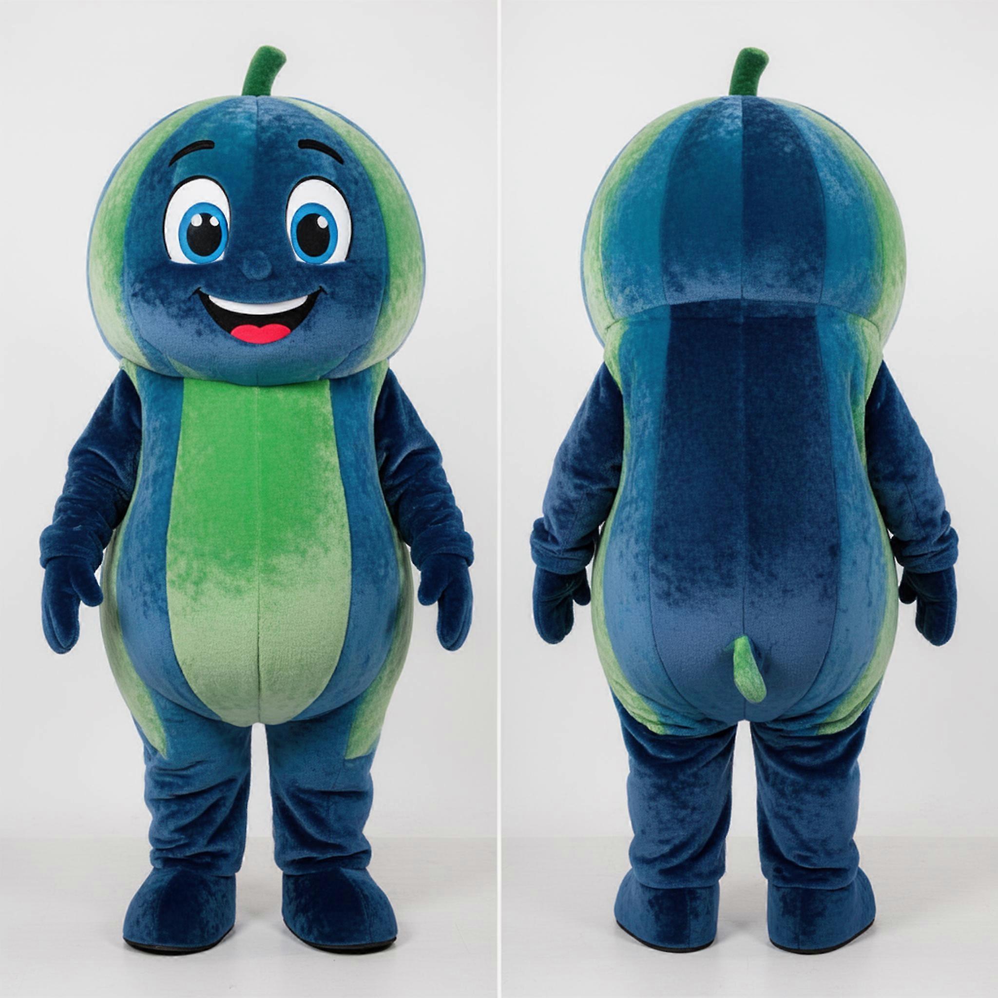 MASTICOT Navy Green Plump Melon Mascot