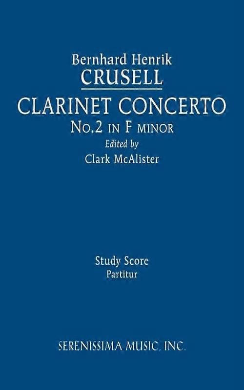 Clarinet Concerto No.2 Op.5 Study Score