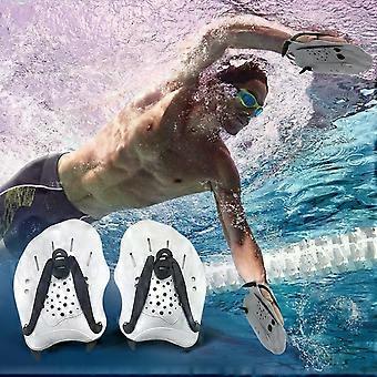 Schwimmtraining Pull Buoy Verstellbarer Gurt Handpaddel mit Netztasche Schwimmtrainingsausrüstung 5-lagige Pull Buoy für Erwachsene