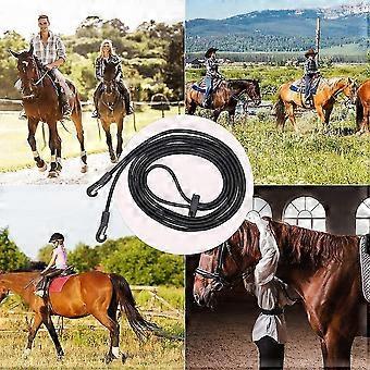 Equestrian Training Horse Reins, Adjustable Elastic Rope and Neck Stretcher for Horses