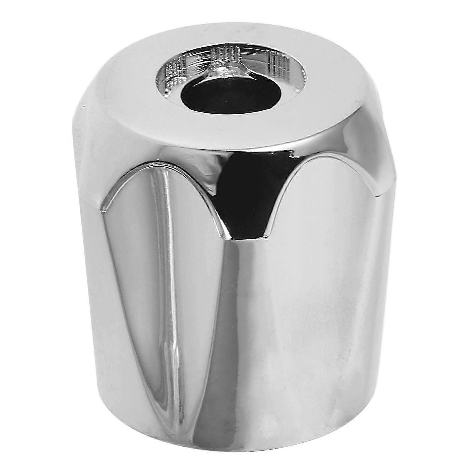 Silver Angle Valve Shower Faucet Handle Plastic Replacement compatible with Bathroom Use