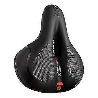 Bicycle Saddle, Shock Absorbing Comfort Bike Seat with Ventilation, Replacement for MTB Road Bike