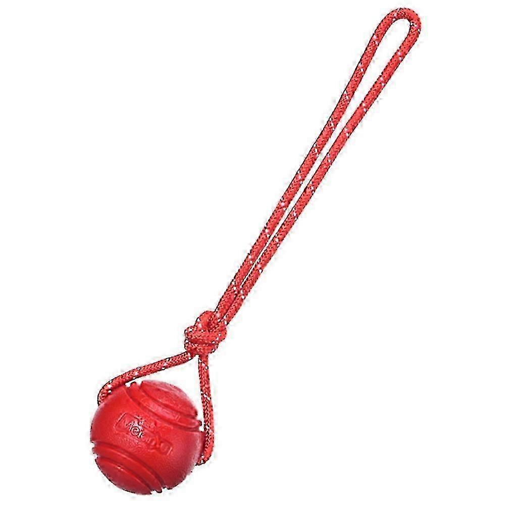 8cm Reflective Tpr Bouncing Ball Dog Toy