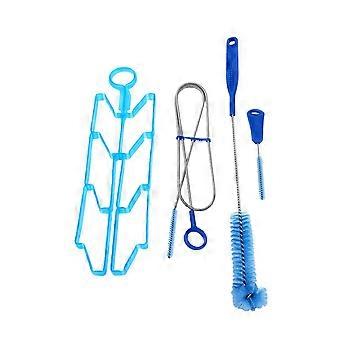 Reinigungsset für Trinkblasen aus Nylon/PP-Wasserreservoir mit flexiblem, langem Bürsten-Trockenrahmen