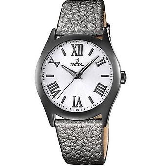 Festina Mademoiselle Quartz Analog Women's Watch with Cowskin Bracelet F16649/8