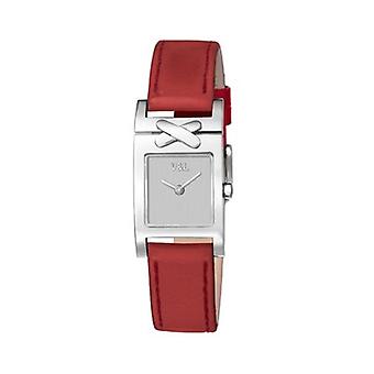 V & l Haute Couture Watch for Women Analog Quartz with Cowhide Bracelet VL089603