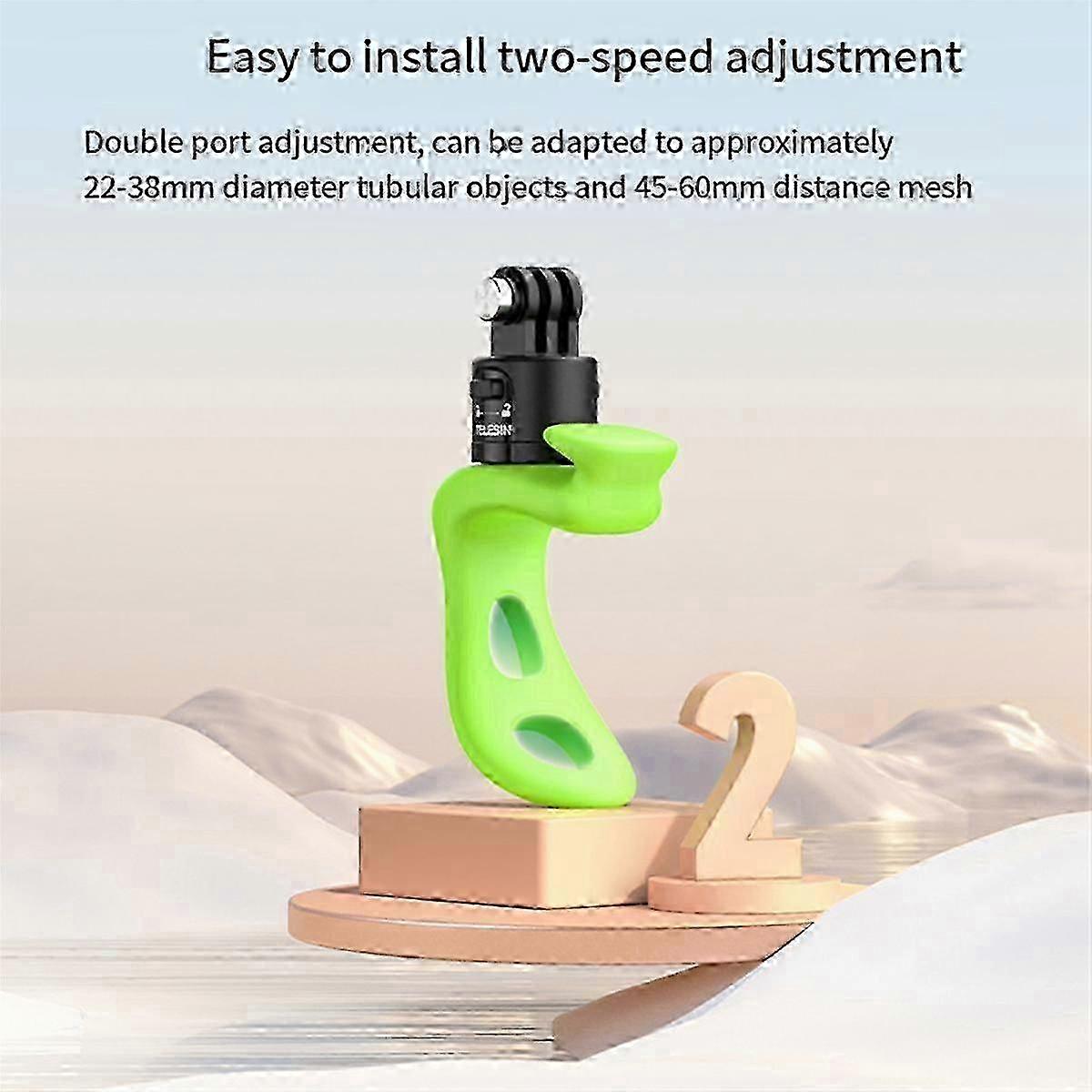 Adjustable 360° Action Camera Bracket