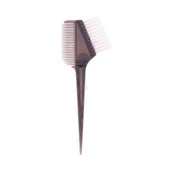 Cepillos y peines de plástico para tintes de cabello, herramientas de peluquería y barbería para aplicar tintes.