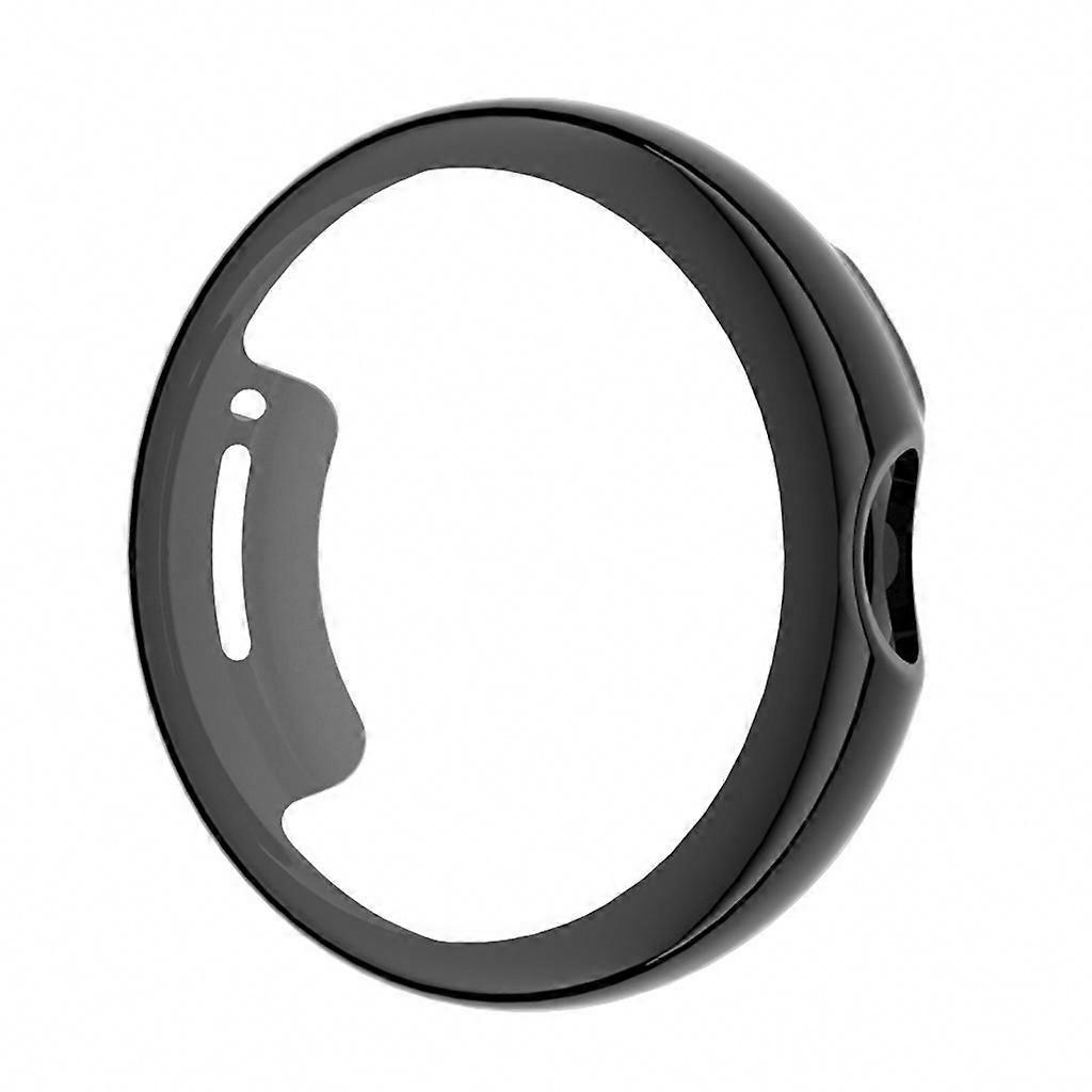 Dustproof Soft TPU Case Compatible with Pixel Smartwatch Screen Protector & Bumper Shell Cover