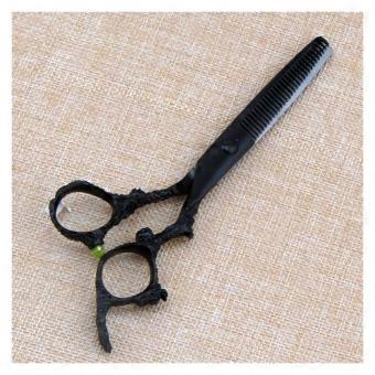 Professional Hair Cutting and Thinning Scissors Set, 5.5 and 6 Inch Stainless Steel Barber Kit