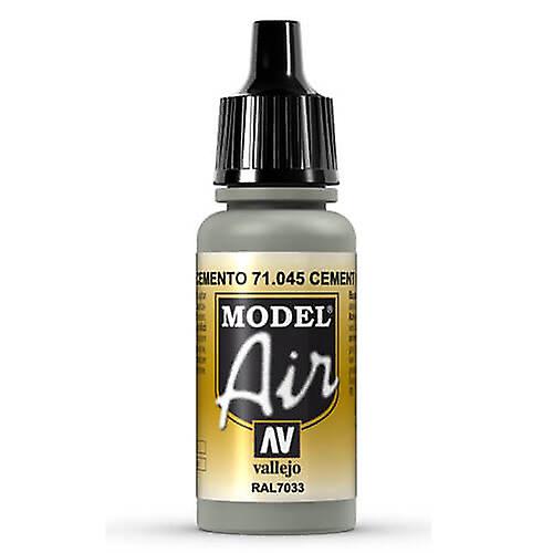 CEMENT GRAY Vallejo 液体丙烯酸颜料地面颜料 Model Air I 17mL