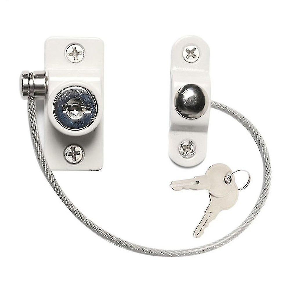 2pcs Window Door Cable Restrictor Ventilator Child Safety Security Restrict
