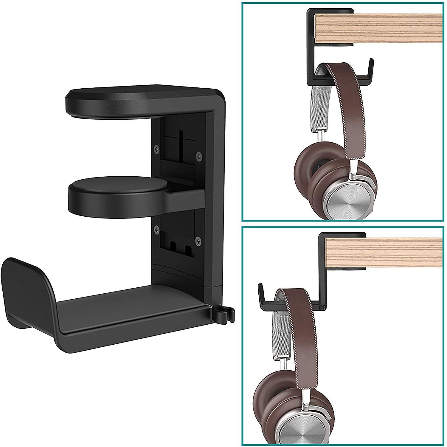 Universal Desktop Headset Hanger Rotate 360 Degrees