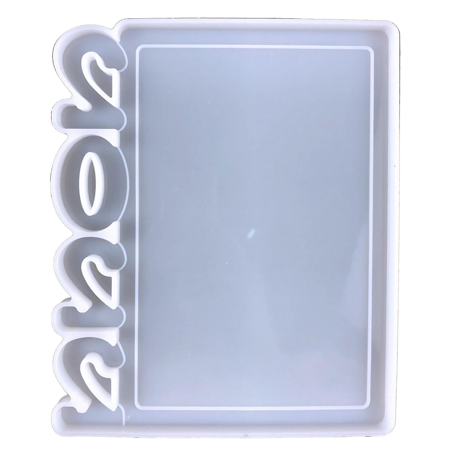 Photo Frame Silicone Mold, Rectangle Pictures Frame Resin Mould For Diy Crafts Crystal Uv Epoxy Resin Casting Home Table Decors-fg