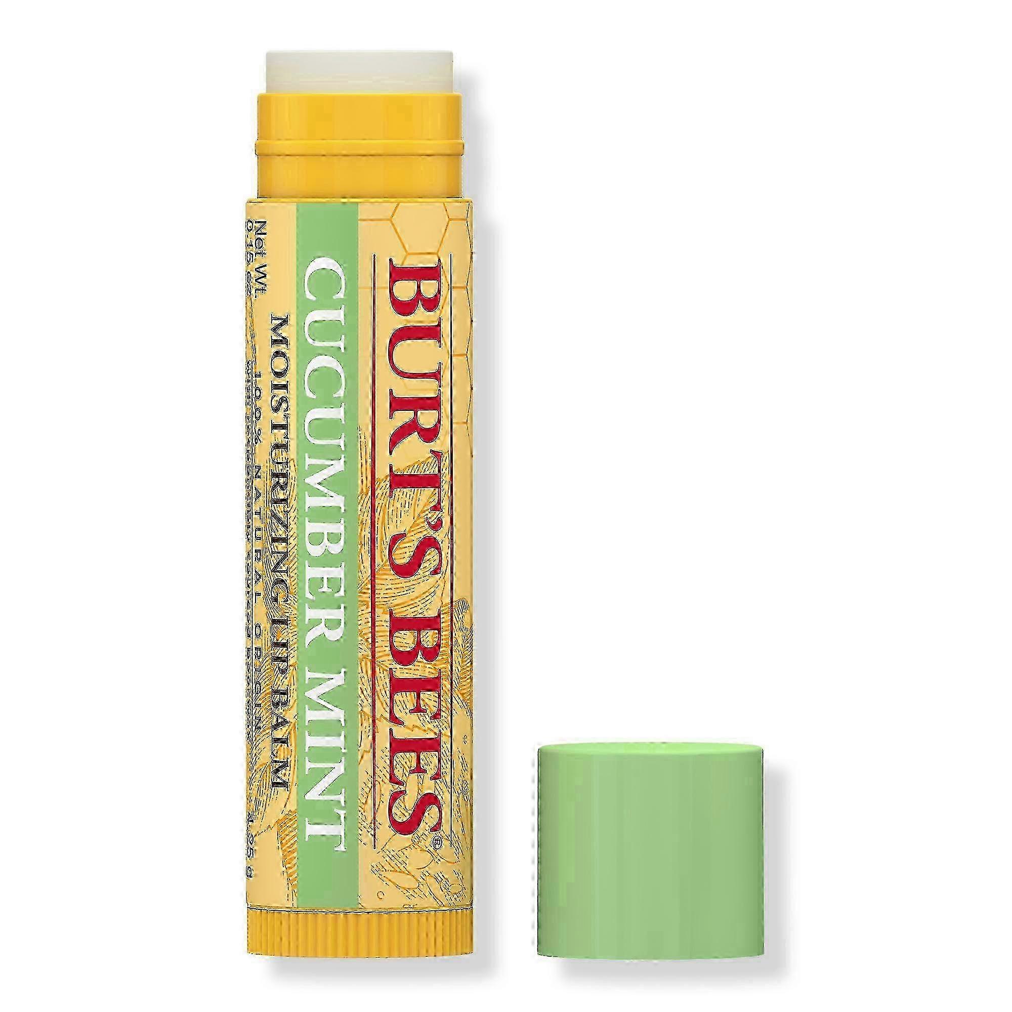 Burt's Bees 保湿润唇膏,黄瓜薄荷味,0.1 盎司