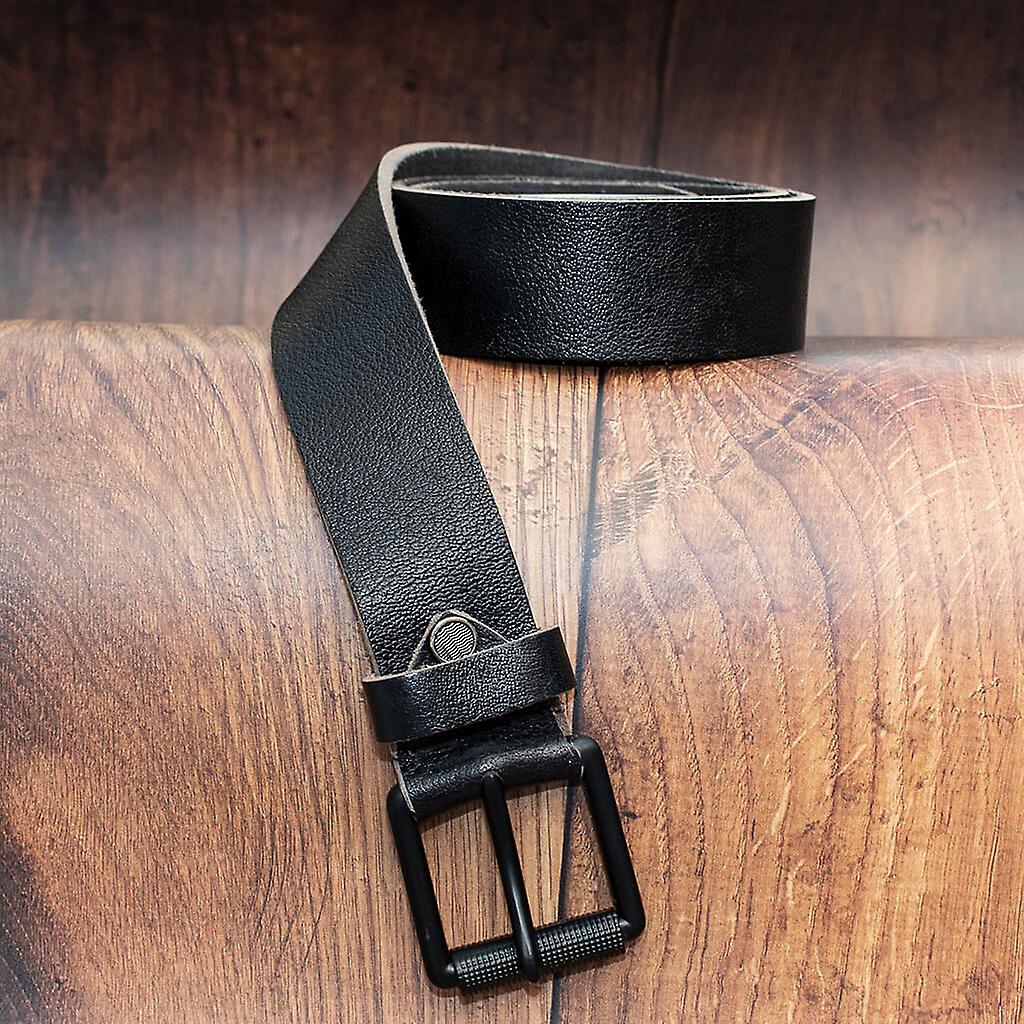 Men's Leather Roller Buckle Belt - Belt201/201