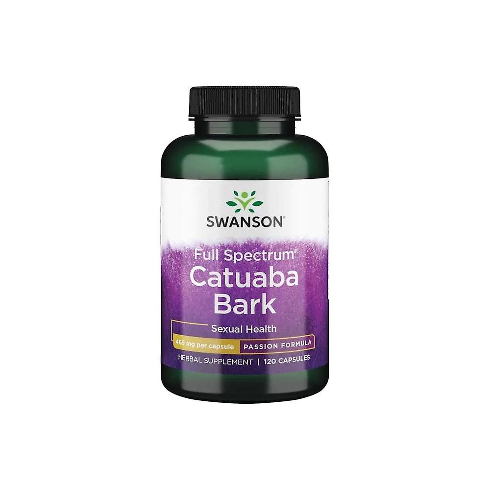  Swanson catuaba bark, 465mg, 120 capsules 3631