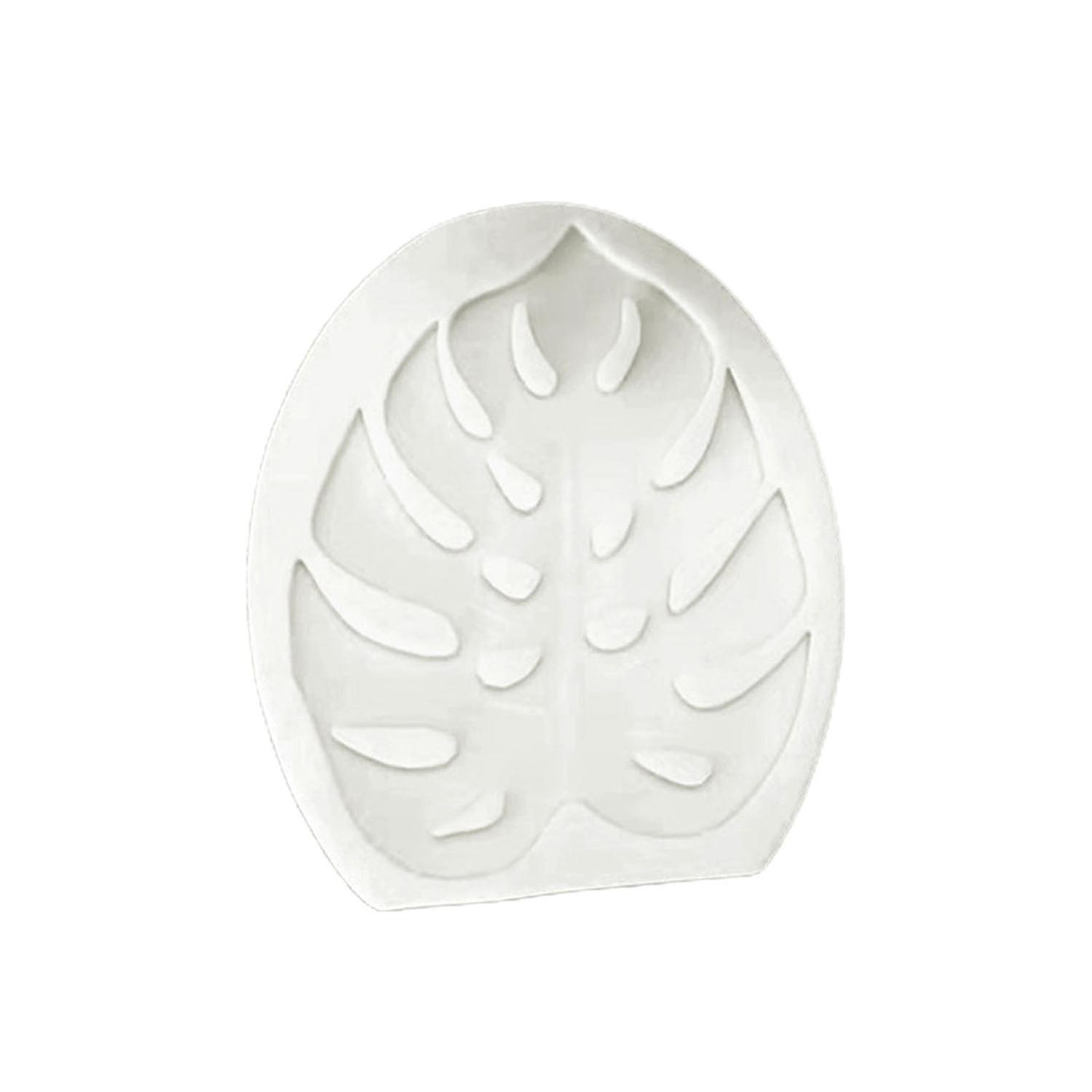 Fondant Mold Exquisite Shape Super Soft Silicone Reusable Turtle Leaf Shaped Cake Pastry Mold Decor