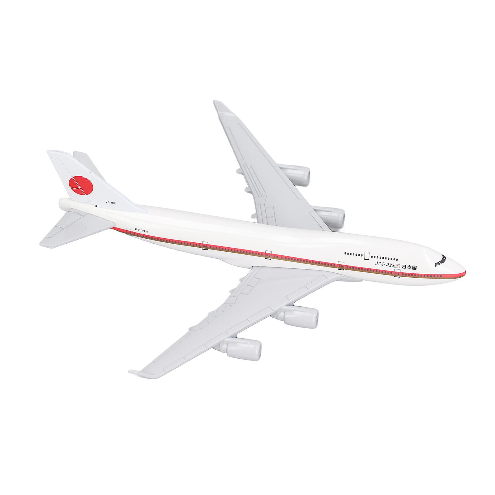 Alloy Airplane Model Decorative Simulation Diecast Airliner Model Toy with Stand for Kids Adults 