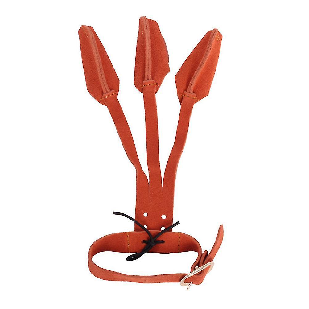 1 Pc Three Finger Adjustable Portable Finger Protective Guard Archery Protective Gear