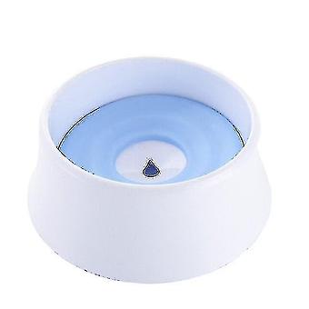 Dog Drinking Water Bowl 1.2l Floating Non Wetting Mouth Pet Cat Dog Bowl Feeding