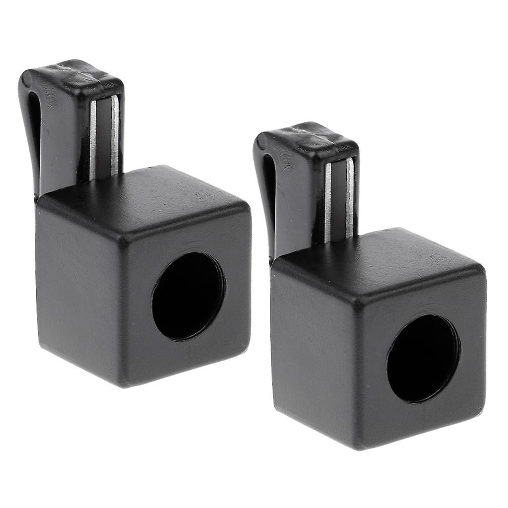 2 Stück Pool Billard Snooker Queue Kreidehalter - Magnetisch mit Gürtelclip