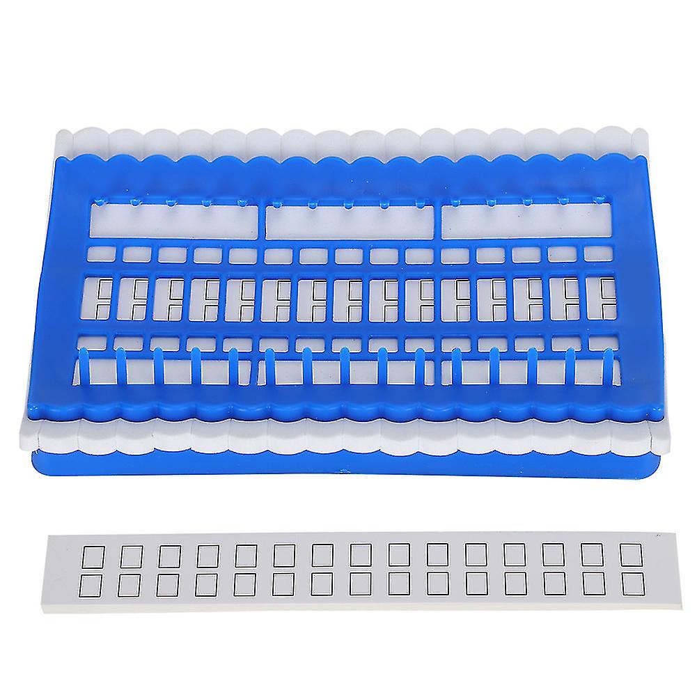 30 Positions Cross Stitch Embroidery Floss Thread Organizer Row Line Tool Sewing Tool Set
