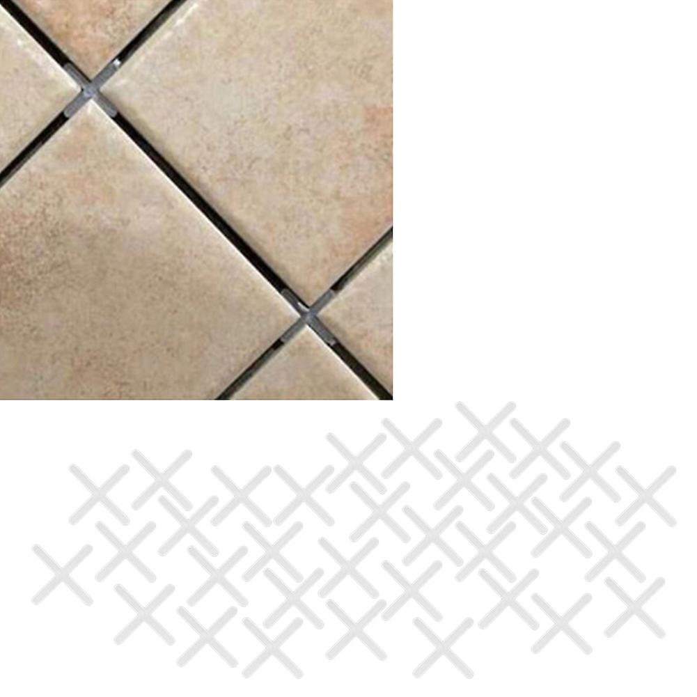 2000Pcs 2mm/2.5mm Ceramic Tile Spacer Plastic Cross Leveling System