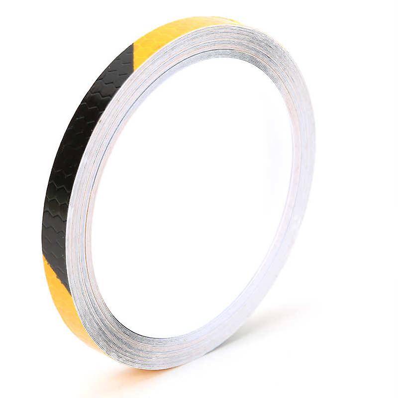 Bicycle Reflective Tape Waterproof Hexagonal Pattern Bicycle Luminous Strip Sticker Car Bicycle Motorcycle Diy Reflector Tape