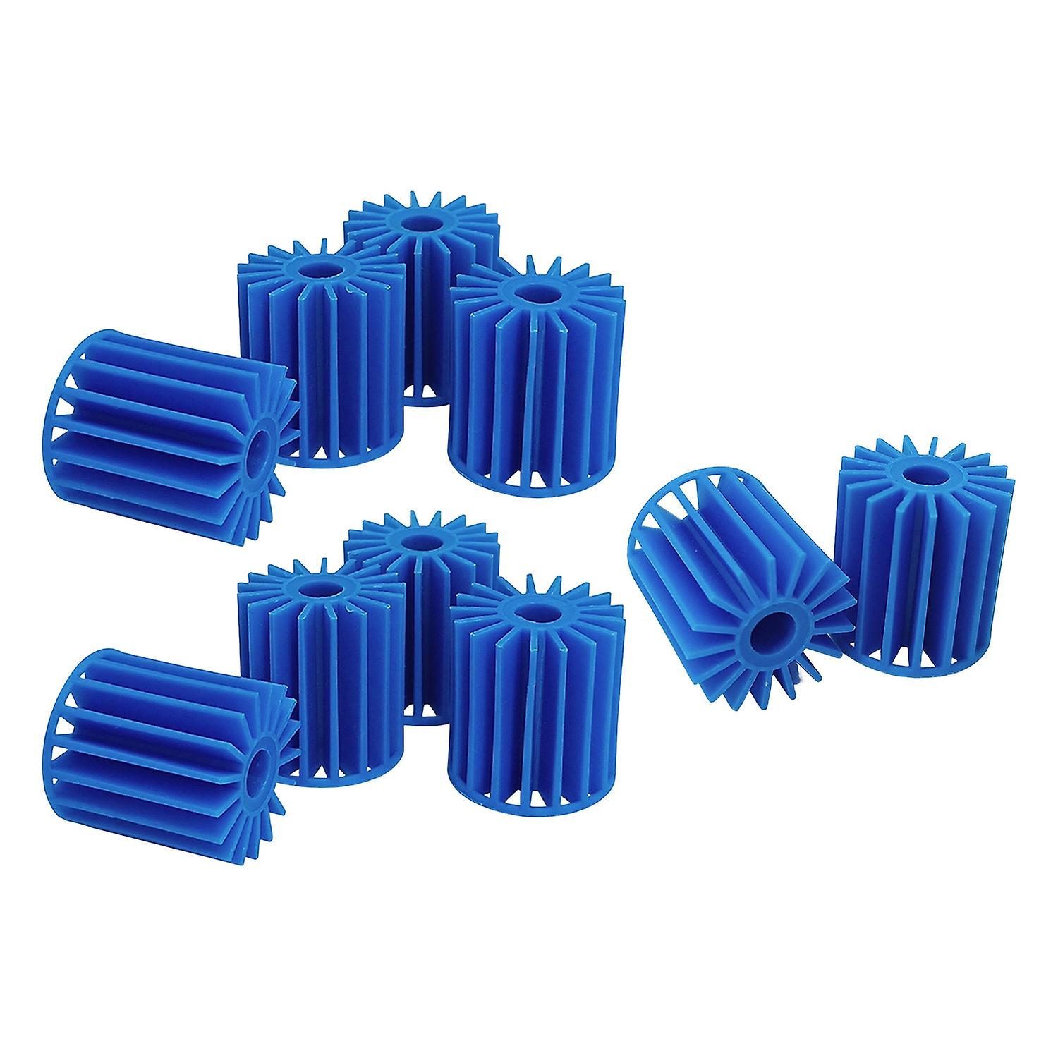 10Pcs Fish Tank Filters Quick Permeability Evenly Split Shatter-proof Reduce Algae Oxygen Aeration A