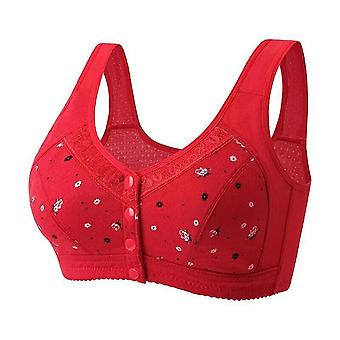 Women's Comfy Bra Skin-friendly Fabric Breathable Bra For Middle Aged Elder Woman