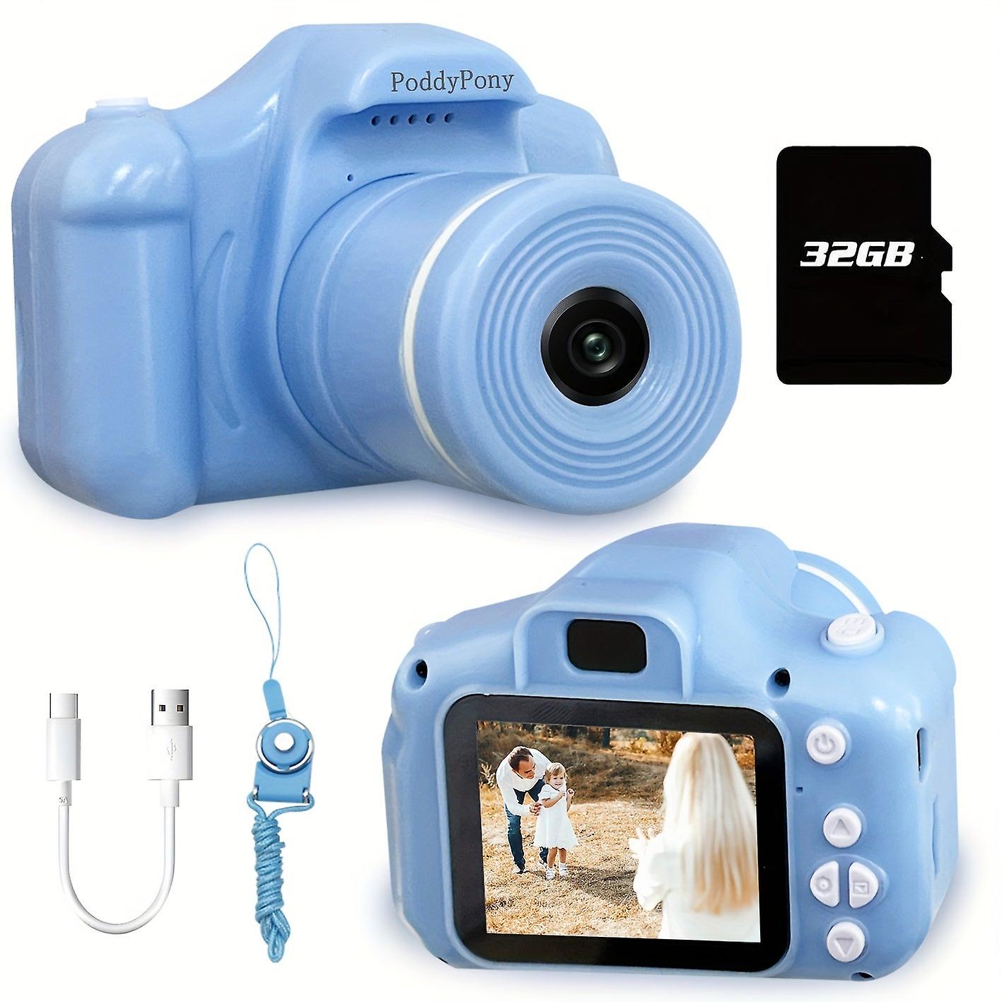 Upgrade And Portable Toddler Digital Kids Camera Long Lens Hd Digital Video Camera