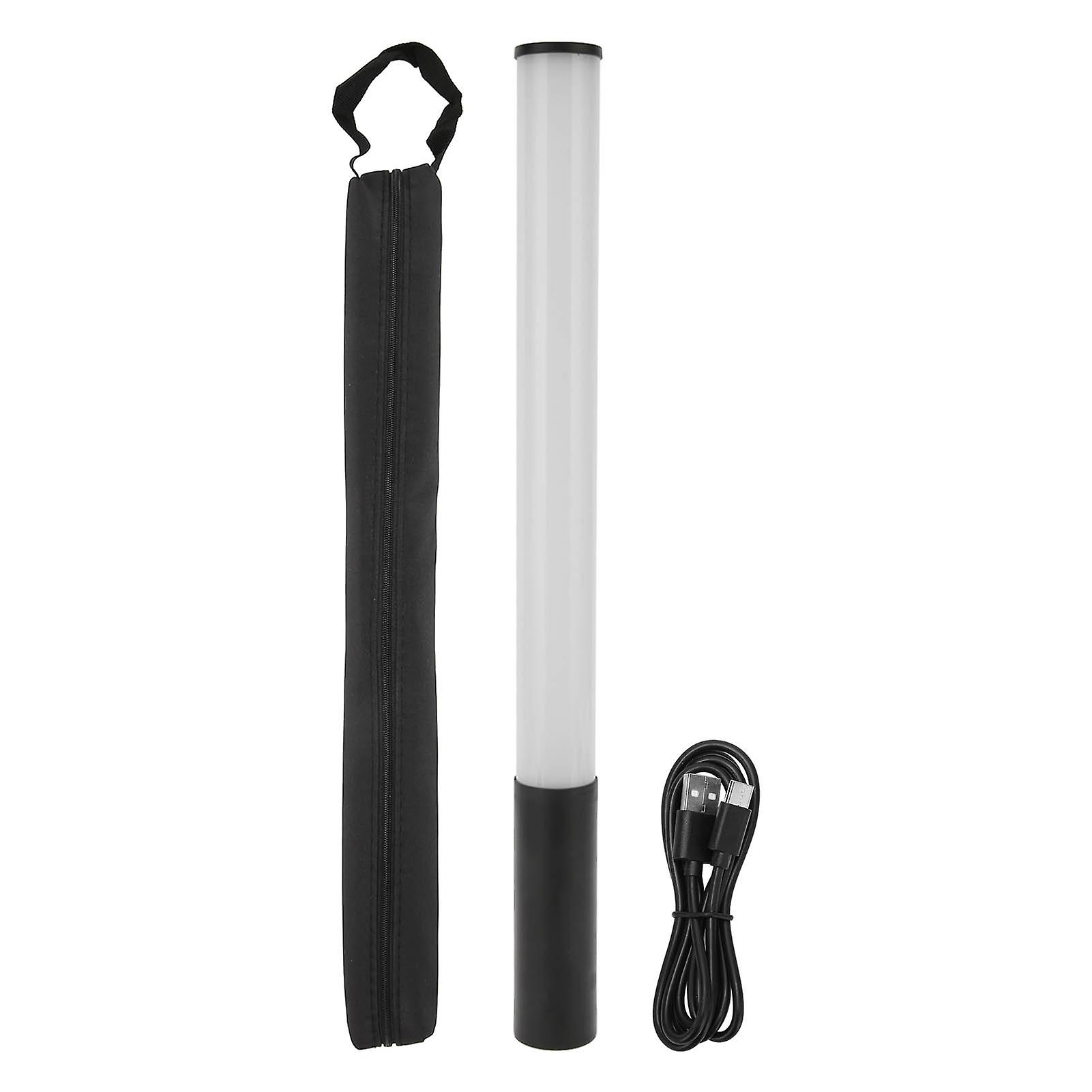 RGB LED Light Wand 9W 1000lm 2500‑9900K Adjustable 10 Lighting Colors 10 Special Effect Modes LED Photography Light Stick