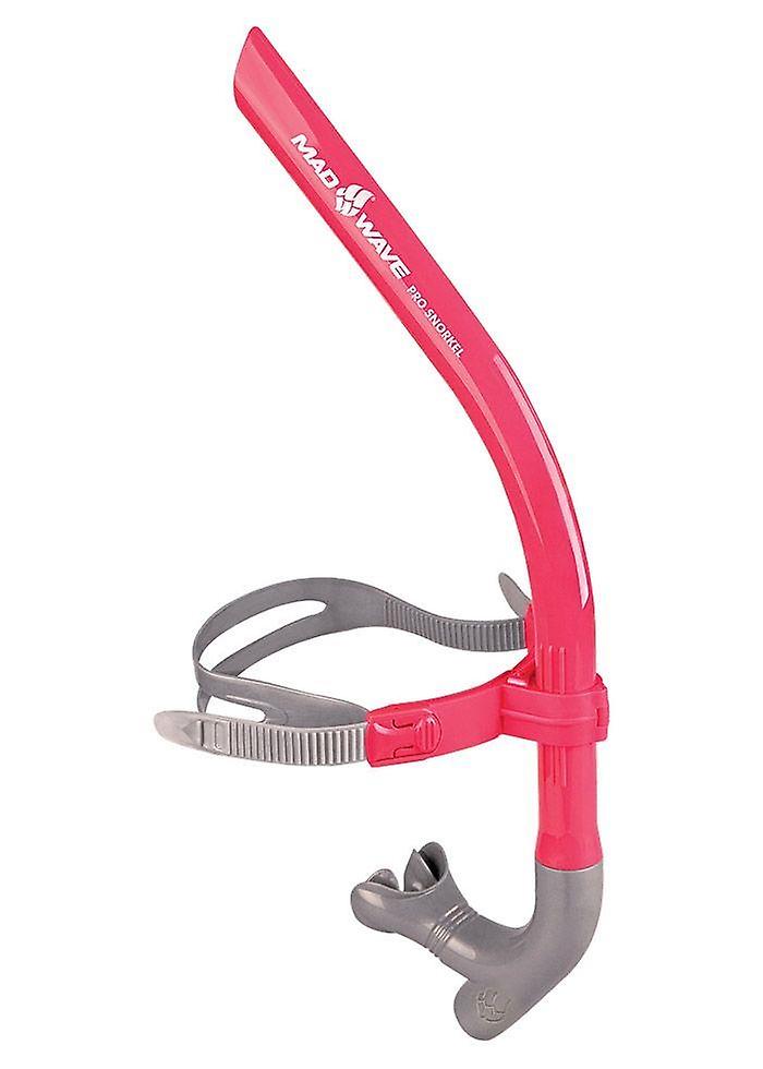 Mad Wave Pro Snorkel Breathe Trainer - Pink - Adult Unisex