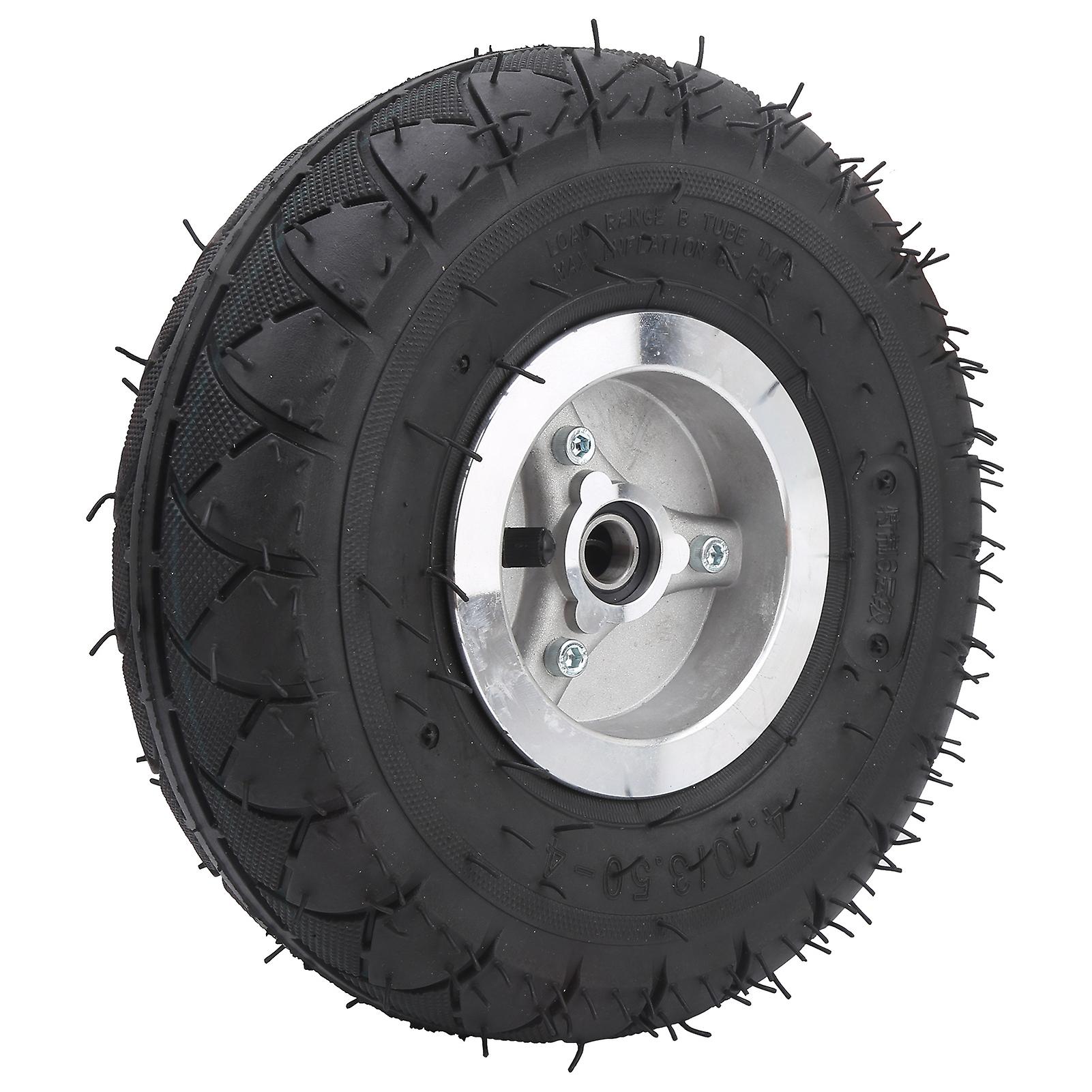 Replacement Inflatable Rubber Tire with Hub for Electric Scooters and ATVs