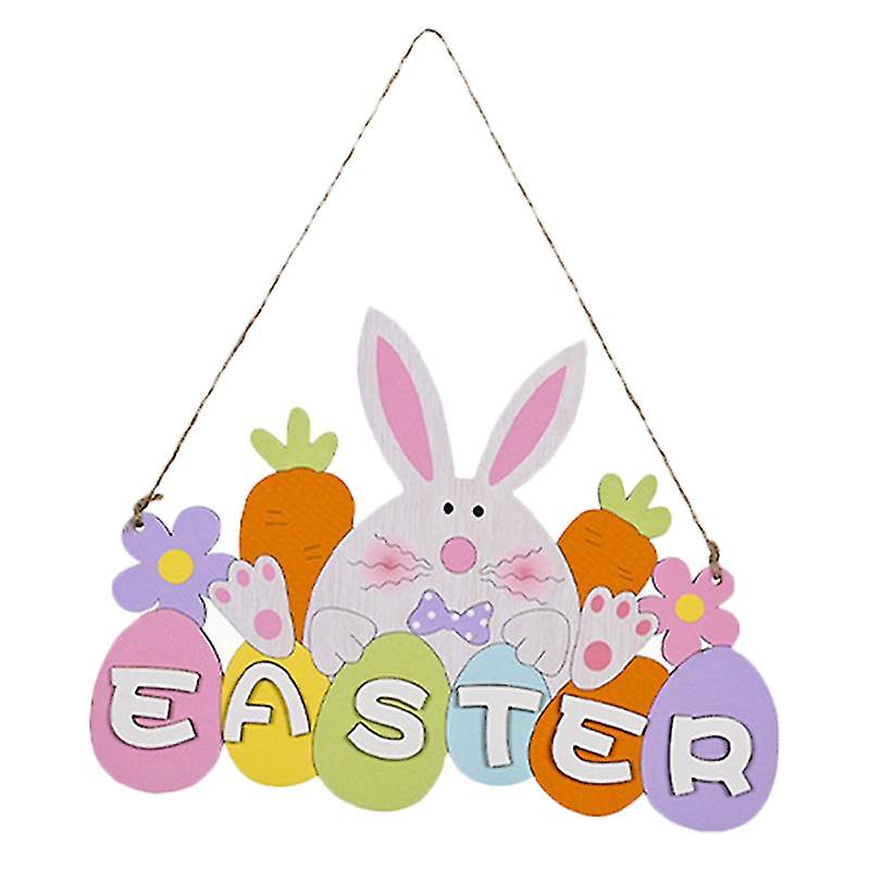 1pcs Easter Door Sign