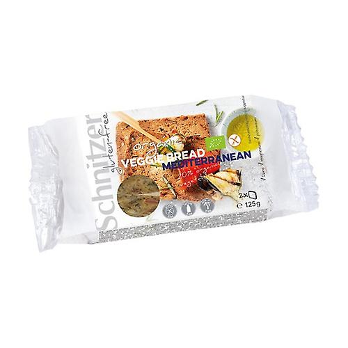 Gluten-free Mediterranean rice fermented bread 125 g
